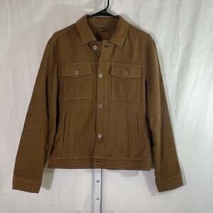 Bonobos Moleskin Trucker Jacket - Men Size S - Brown